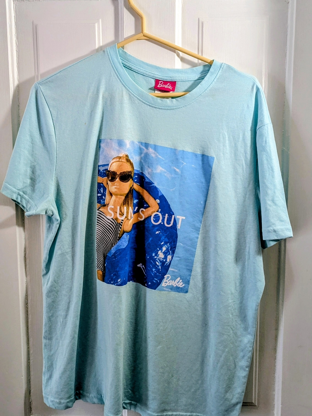 Barbie Graphic Short Sleeve Tee in Blue